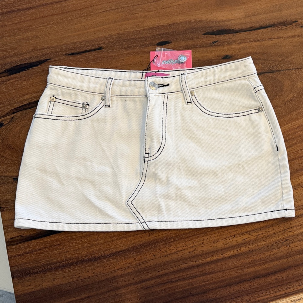 Edikted NWT jean skirt